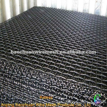 BWG 8 Stainless steel crimped wire mesh in store